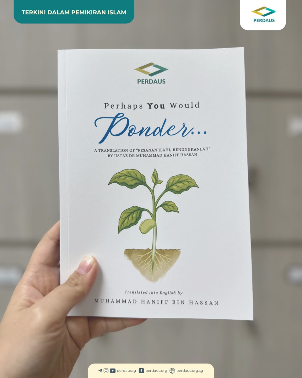 Cover of Perhaps You Would Ponder