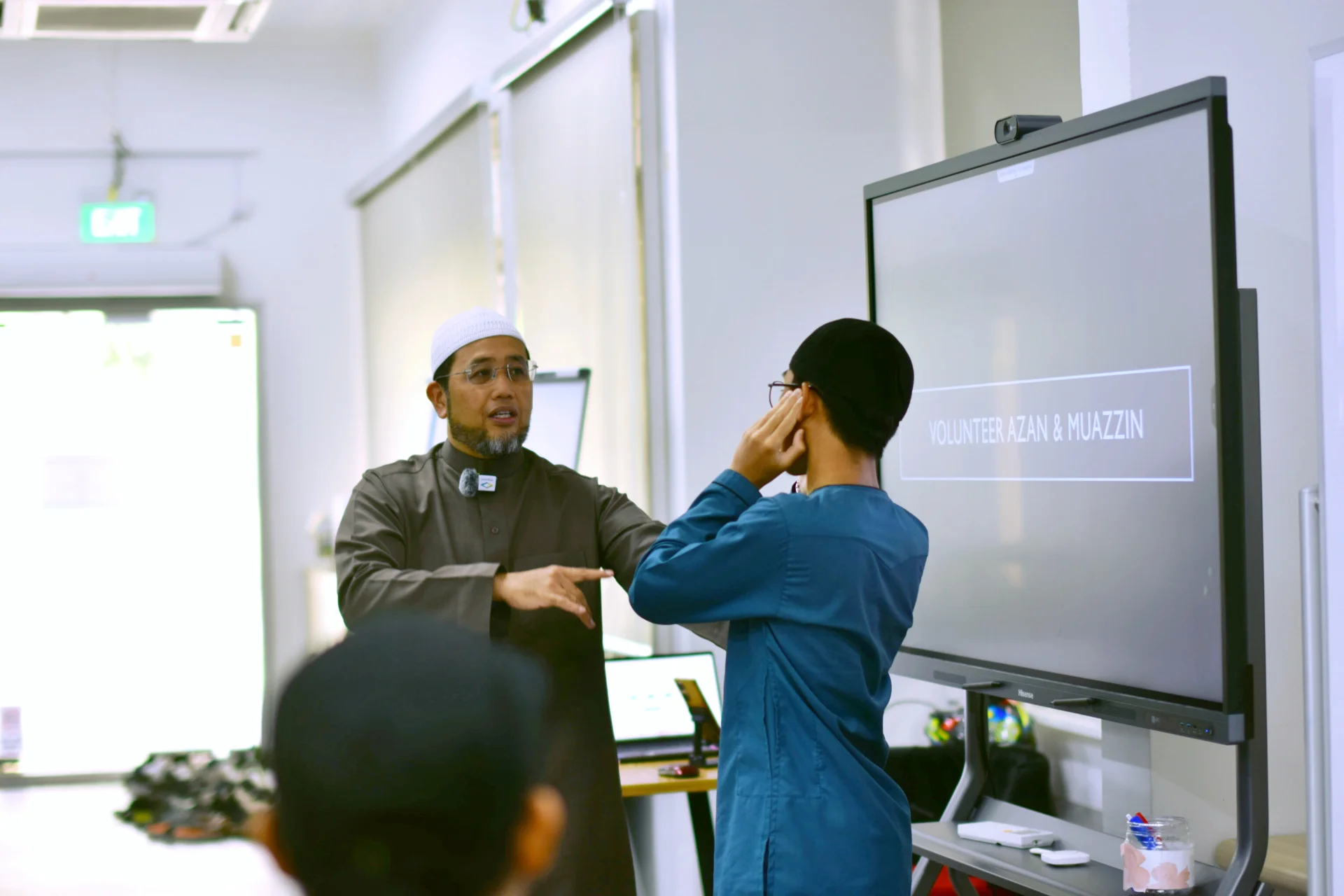 Imad Perdaus students learning